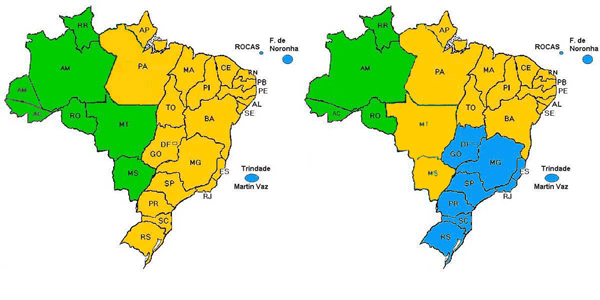 Sommerzeit Brasilien